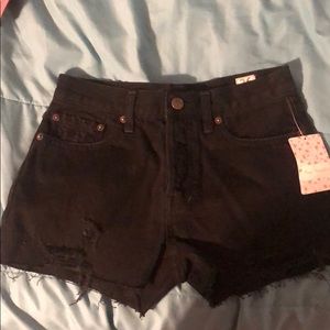NWT free people black shorts